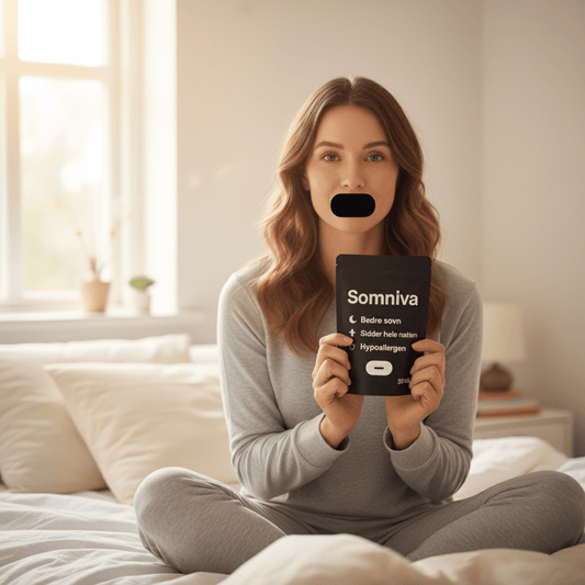 Mundtape til bedre Søvn: Guide til Bedre Nattesøvn og Sundere Vejrtrækning - Somniva