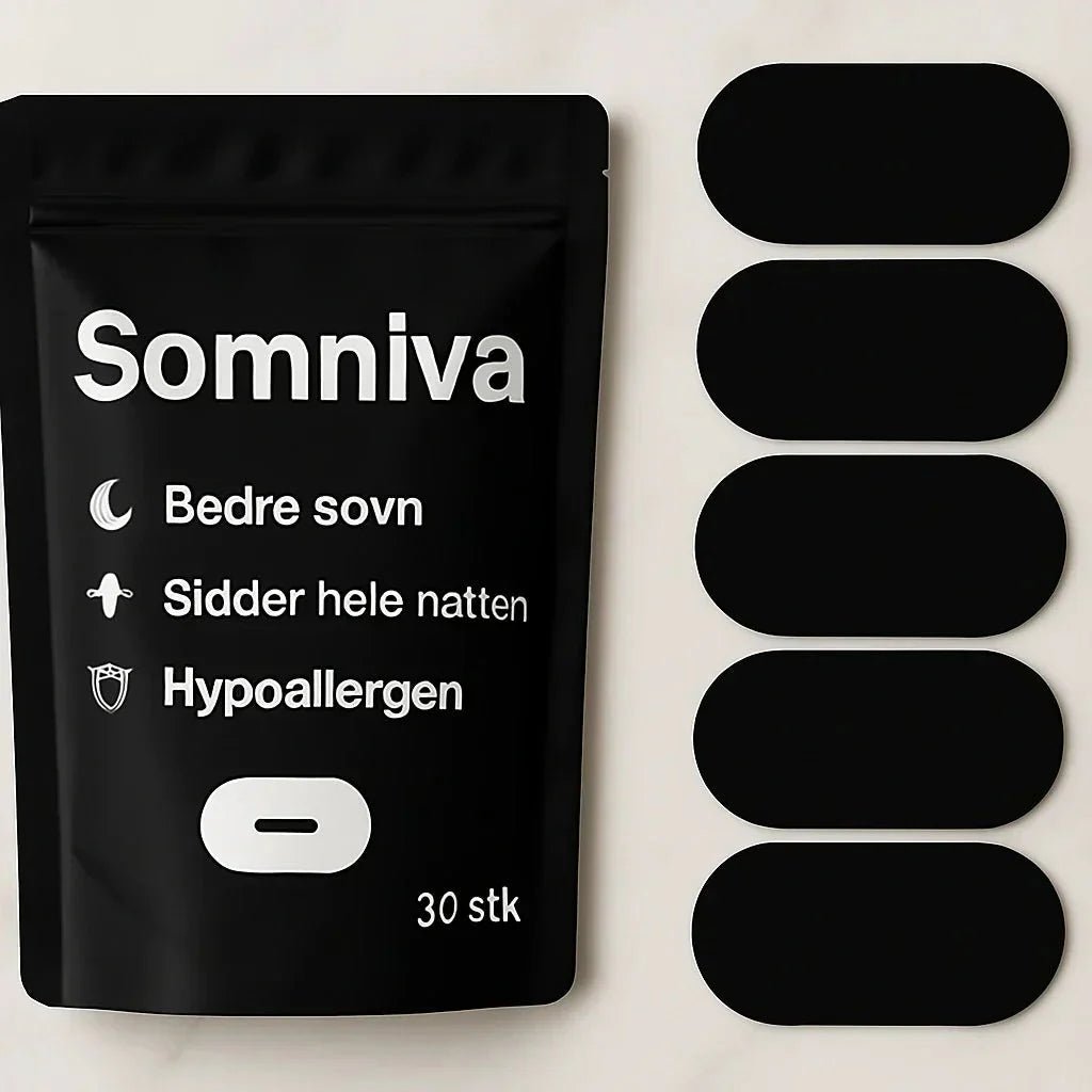 Soveplaster til munden: En effektiv metode til bedre søvn og reduceret snorken - Somniva