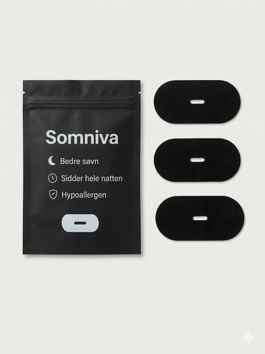 Somniva Breathe Easy: Mundtape med hul til nem næsevejrtrækning