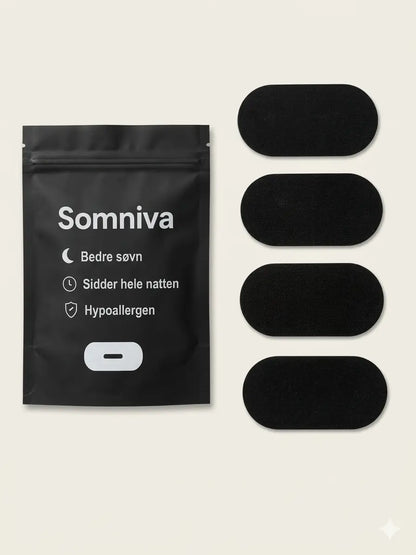 Somniva Classic Black – reducer snorken og forbedr søvnen
