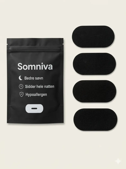 Somniva Classic Black – reducer snorken og forbedr søvnen