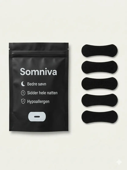Næsestrips fra Somniva – nem vejrtrækning og bedre søvn