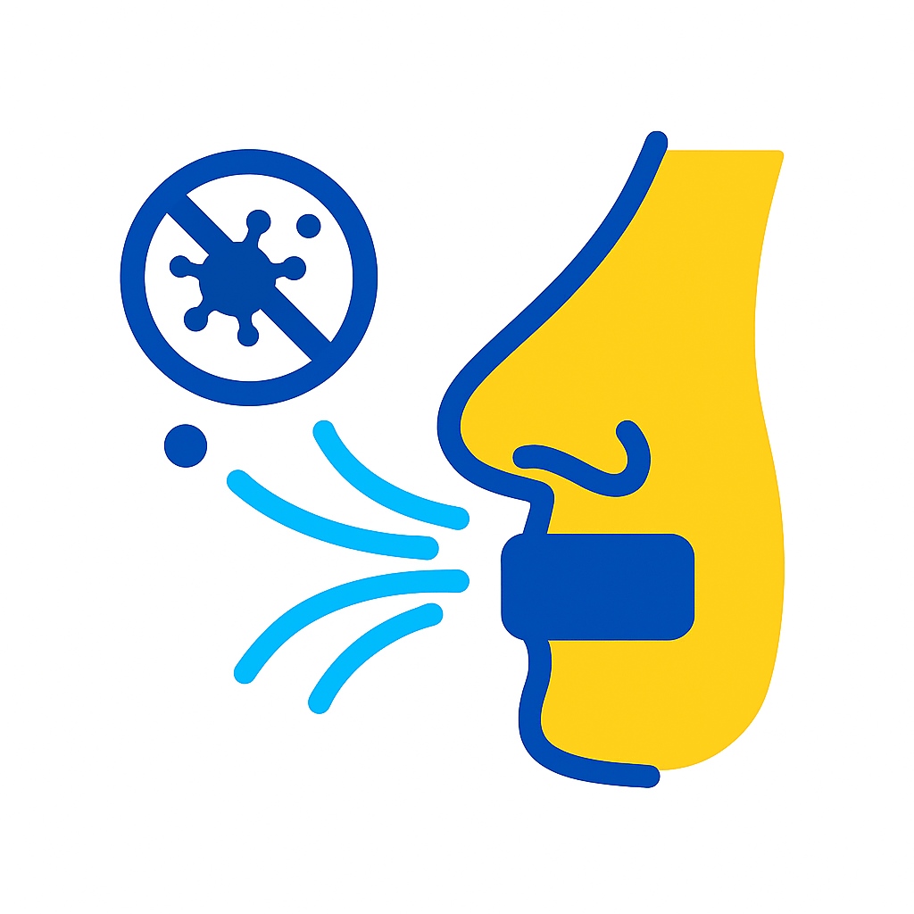 Filtrerer støv og allergener